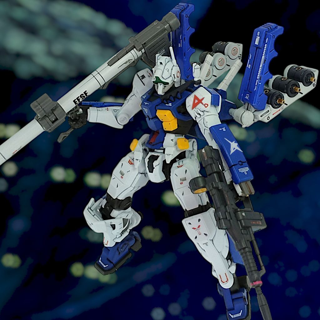 結局作ってしまう・・・・(gundam-kao5)やっぱりファンネル似合いますね今回もお目汚し失礼しました!