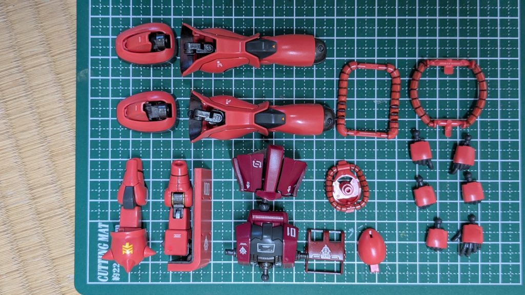 HGUCシャア専用ザクII–9枚目/制作者：どさんこII