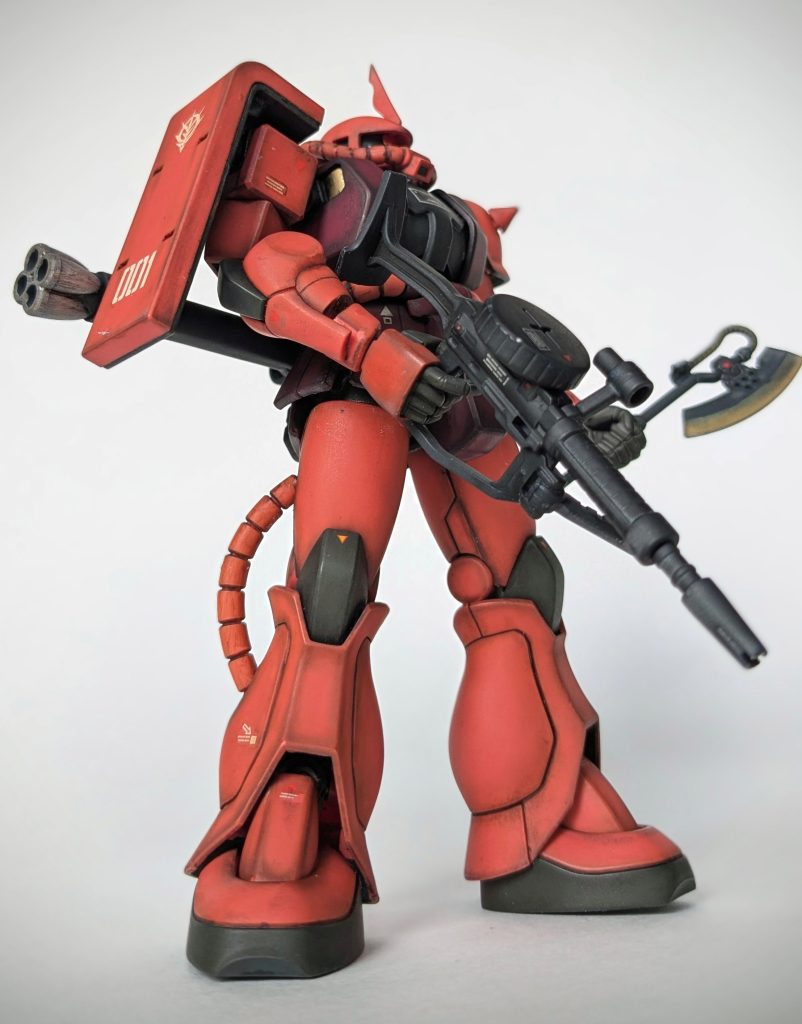 可動域が売りのキットだと思うので、もっと色々なポーズを撮影してみたい