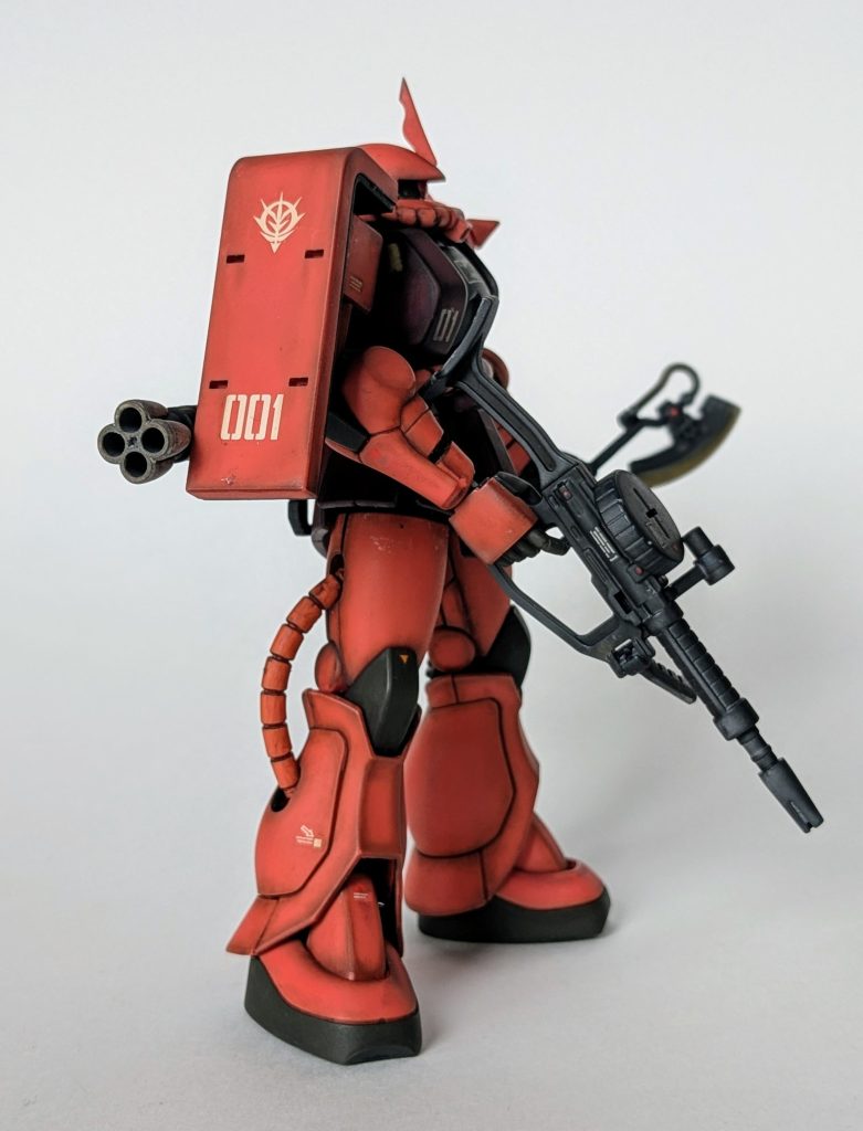 グラデーション塗装に憧れつつも、エアブラシ環境がないので、リアルタッチマーカーとウェザリングマスターでどれぐらいそれっぽくできるか、がテーマです