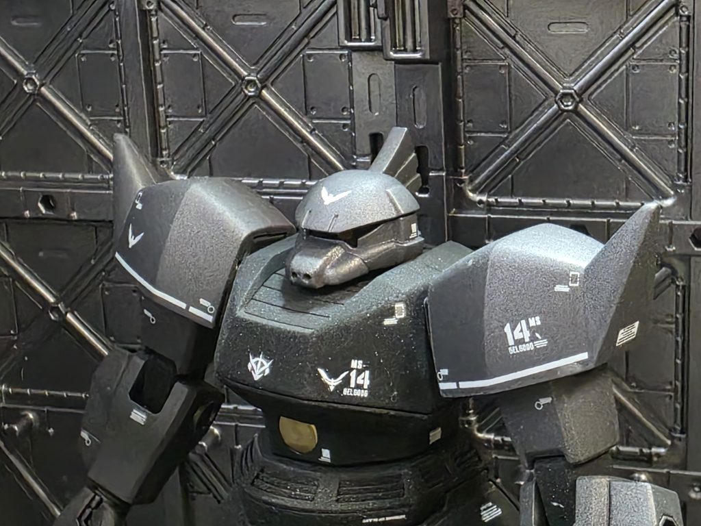 #9 HG MS-14T GELGOOG – KNIGHT BLACK ver.