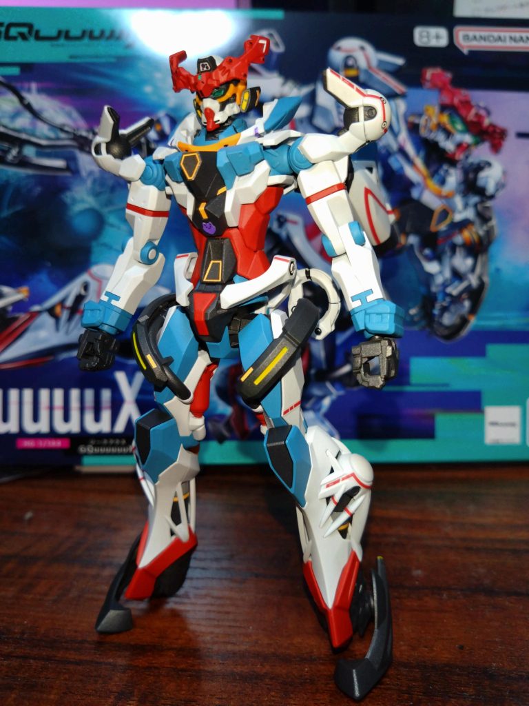 ガンダムと言われるとすこしびっくりするデザインですね