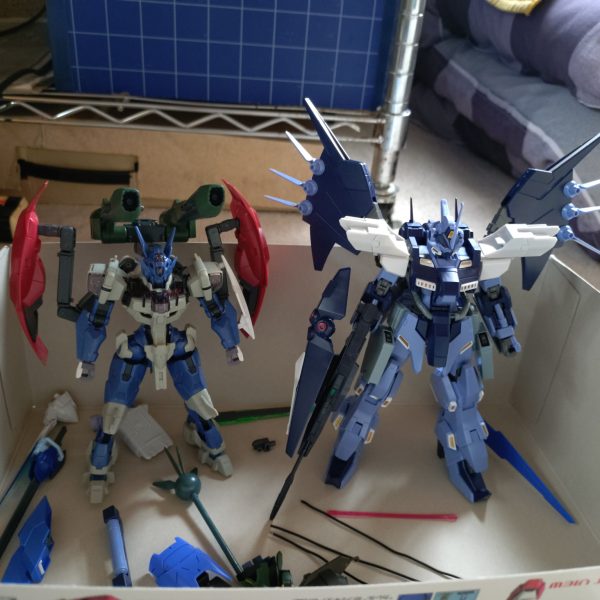新たな改造ガンプラを製作開始