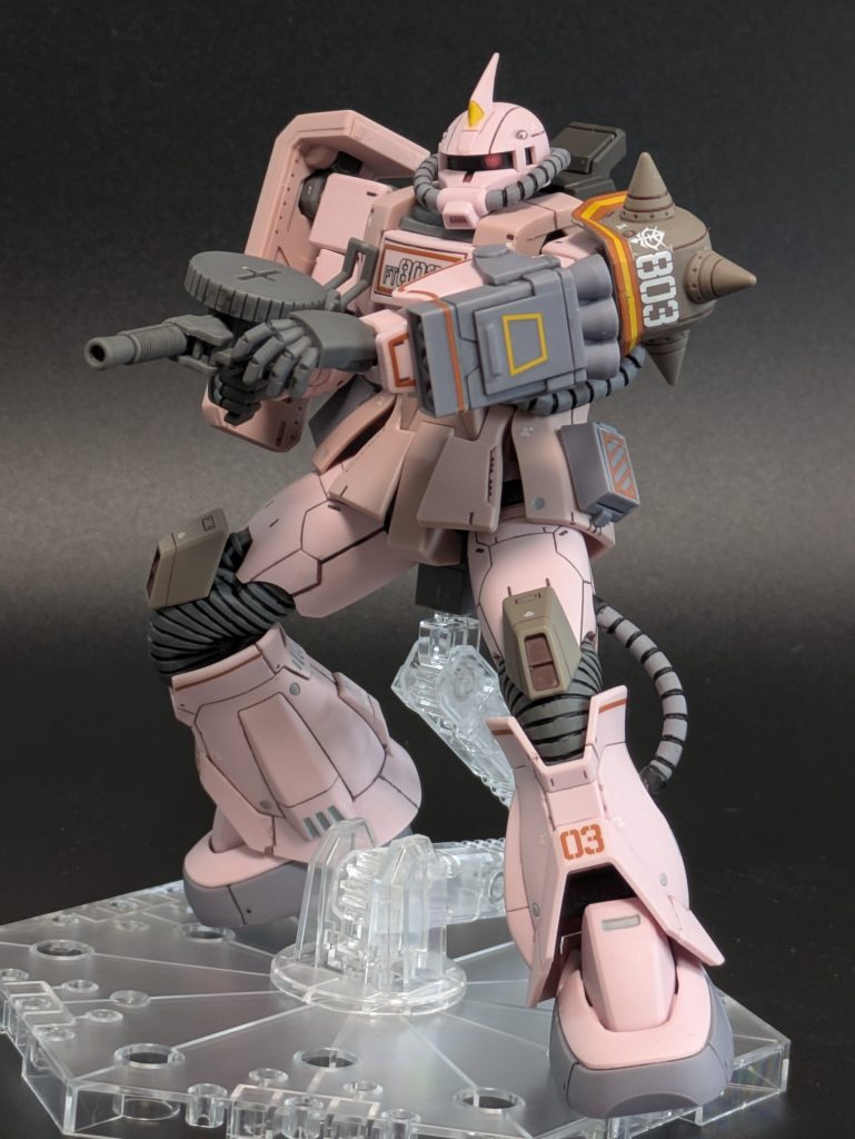 ザクマシンガン構えポーズ✨