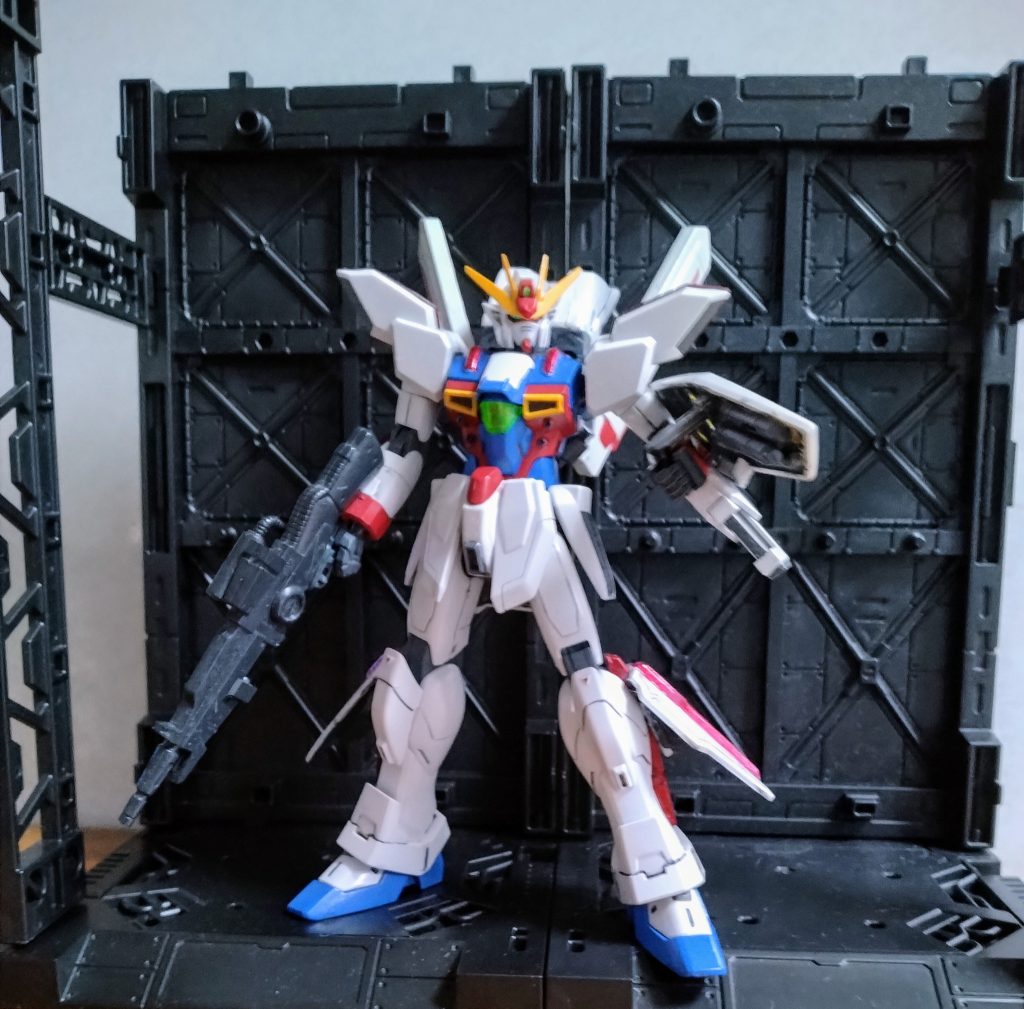 旧キットのリニューアルともにライフルもバウの物に交換✌️