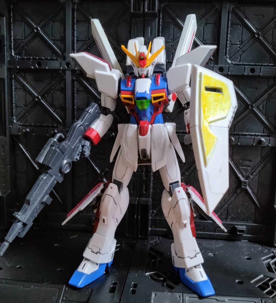 俺設定的に🤔🤔シールドの中心のグリーン部分はビーム的な感じです。