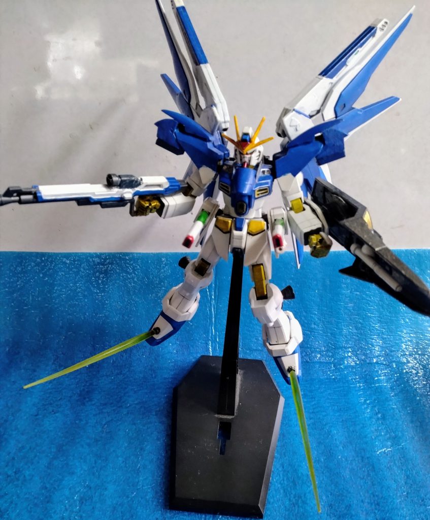 当時作ったフリーダムガンダム–2枚目/制作者：サト