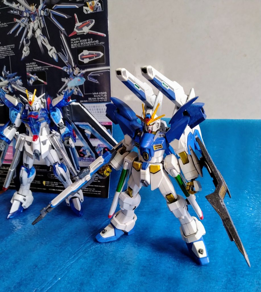 ライジングフリーダムとツーショットいずれリメイク化する予定です💪✌️✌️