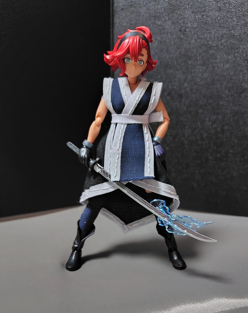 スカートを交換することで、また違った姿になれます。※なんか〇LEACHとかにいそう。