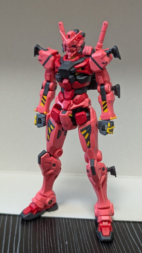 赤いガンダム–2枚目/制作者：ﾐ゜