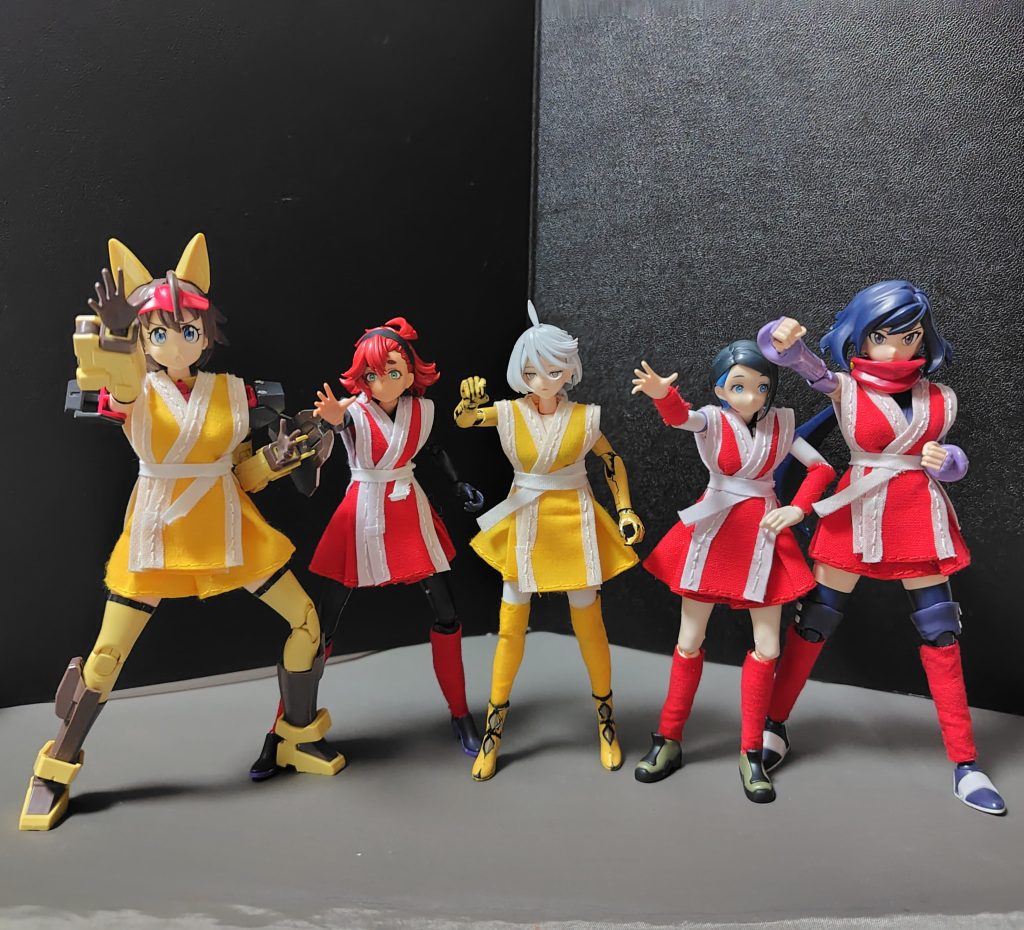 5人揃って、ゴニンジャイ!!チュチュ「待てや!ちょ……待て待て!!」