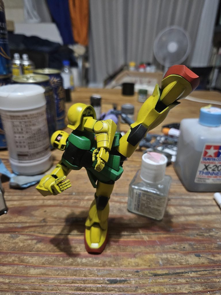 みごとにジョニー雷電の動きを再現(?)できます