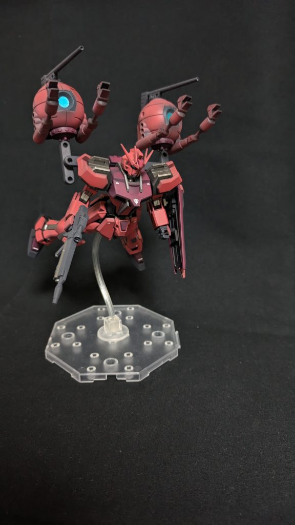 赤いガンダム 風 ワンストライクツーボール–5枚目/制作者:@yuunon_modeling