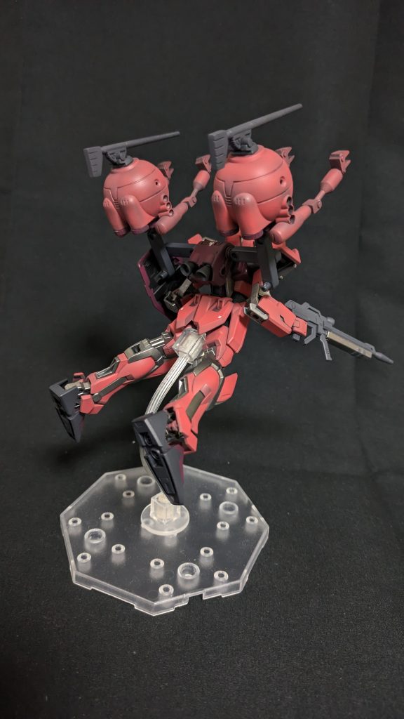 赤いガンダム 風 ワンストライクツーボール–6枚目/制作者:@yuunon_modeling