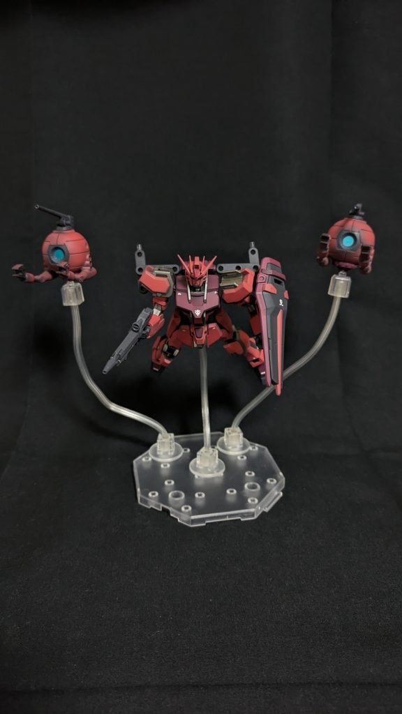 赤いガンダム 風 ワンストライクツーボール–7枚目/制作者:@yuunon_modeling