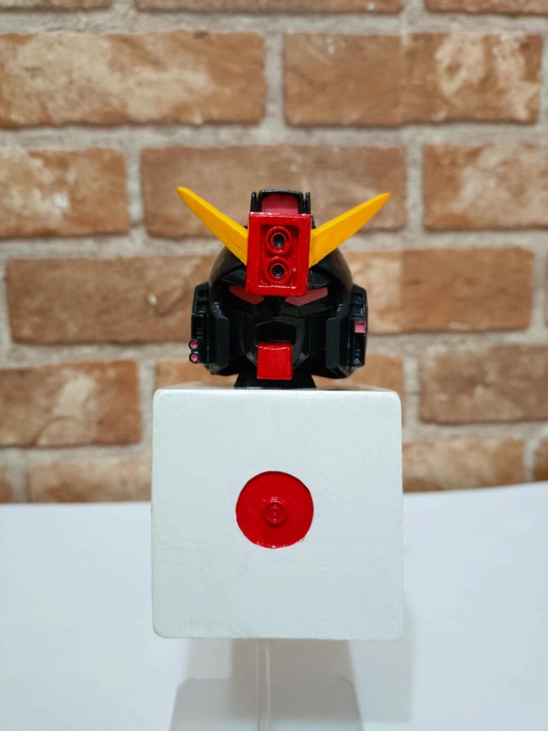 胴体のサイコロはプラ板で作成。塗装はファレホを筆塗装。