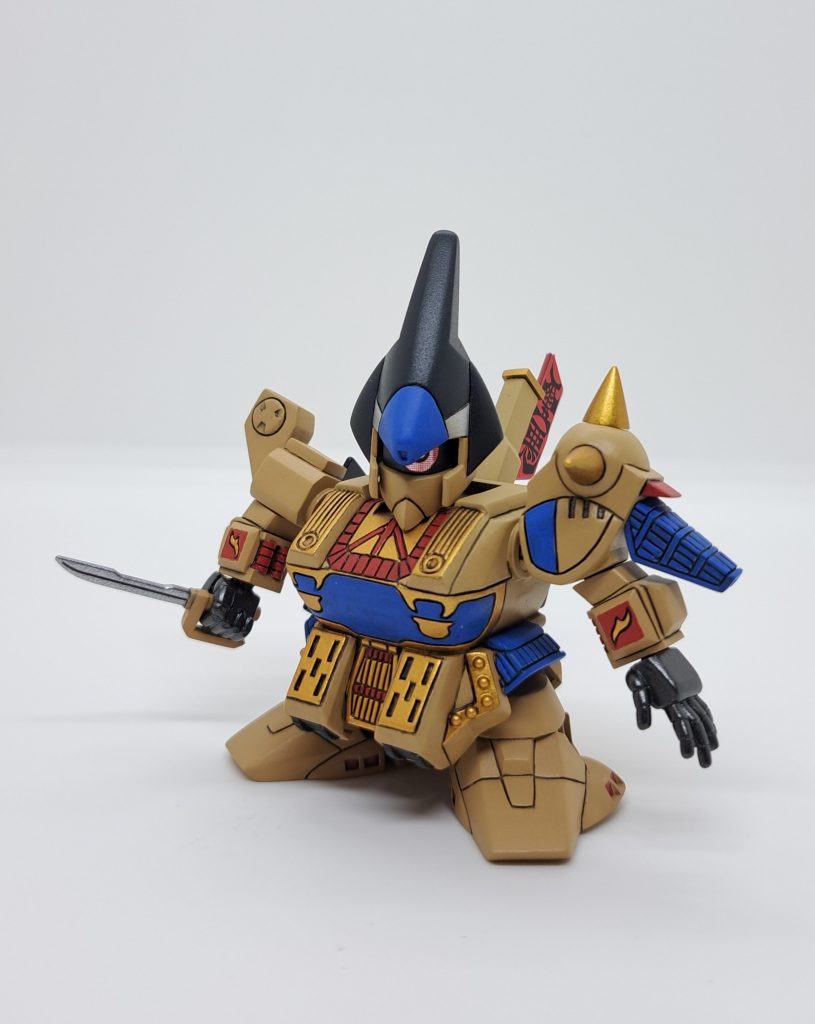 元キットは首が動かないので可動できるようにしました左肩は好みによりパテにより形状変更しました腕の内側にパイプのようなディテールを追加しました