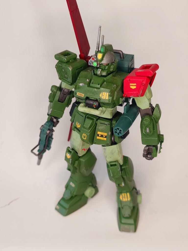 ミッションパックその1バルカンの穴あけに失敗ました…