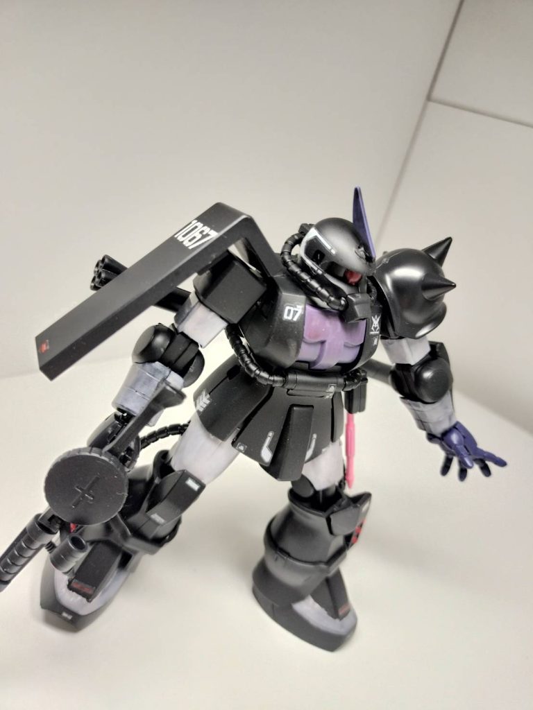 モノアイの下地をクリアじゃなくてホワイトにしたほうがもっと発色良かったかもしれないズゴックでの課題が改善されていない