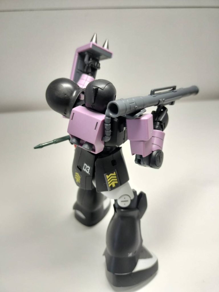 前回のザクの失敗は活かせたかと思います。