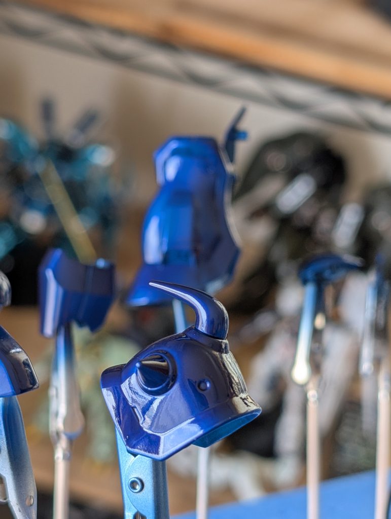 つや消し前テカテカ✨