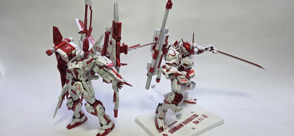 バルバトスが想像以上にかっこよくなって良かったです😆