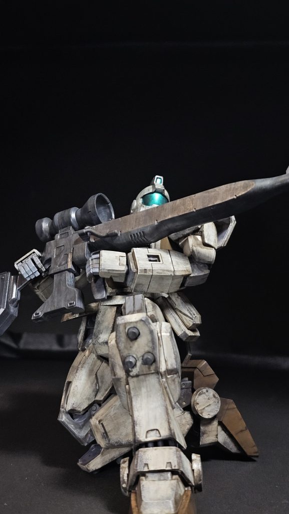 もう少しライフルに深みを出したかったのが反省点です。