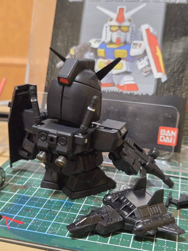 サクっとぱち組んで手持ちデカール貼ってちょっと部分塗装