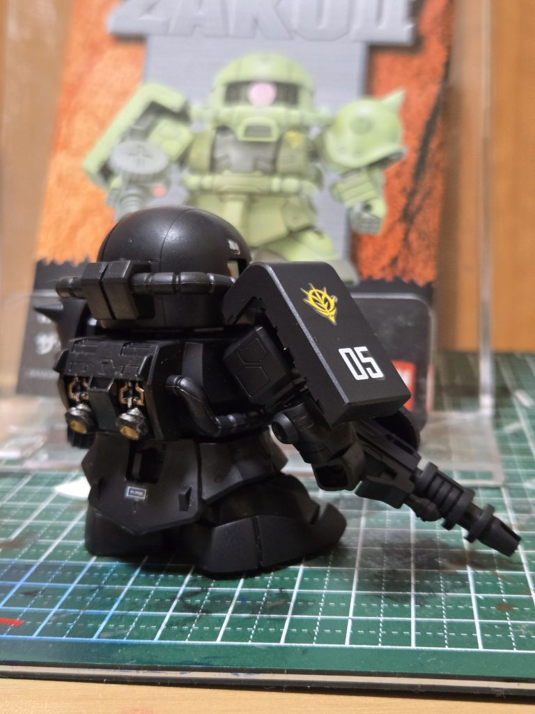 コチラも手持ちデカールと百均シール 