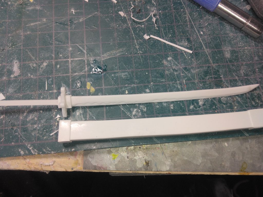 大太刀製作が一番手間取りました