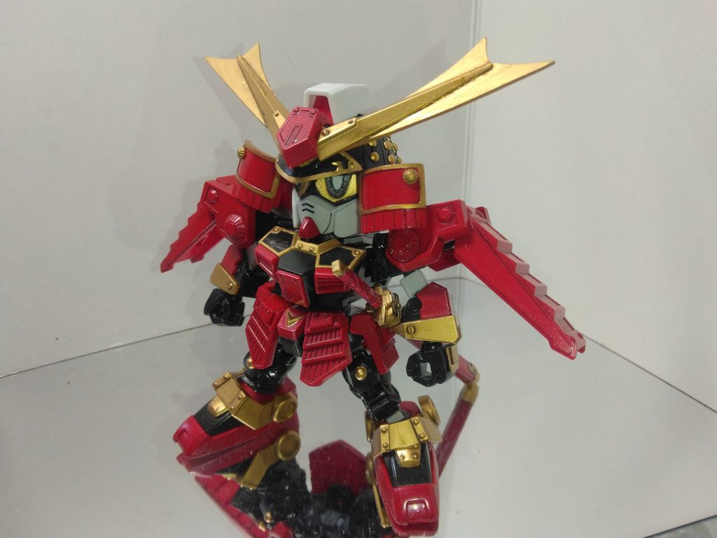 剣豪っぽい気がするから角飾りを広げました