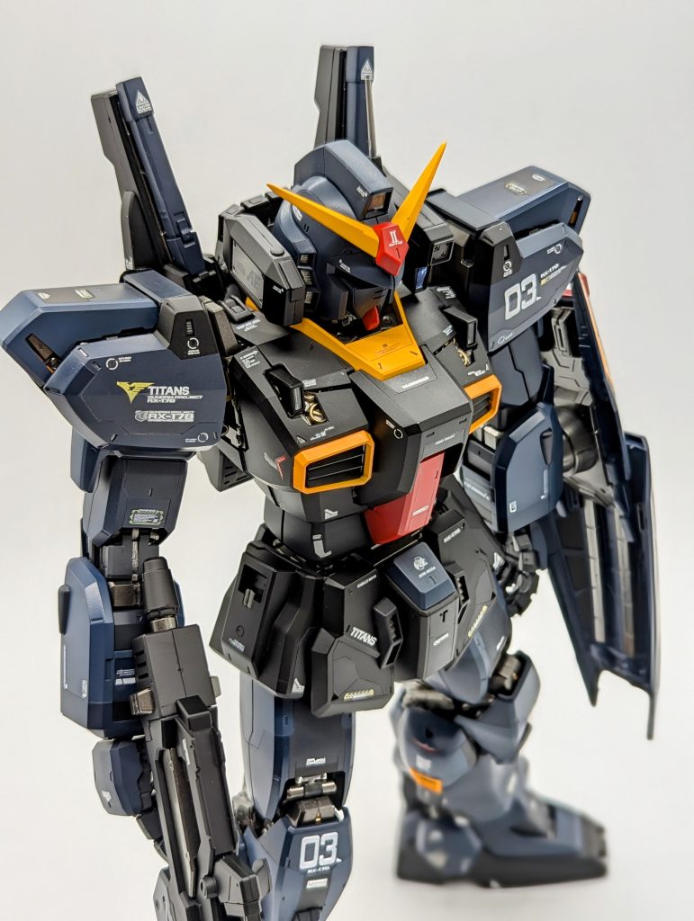 PGガンダムMark2ティターンズカラー完成品–9枚目/制作者：kenshira0123