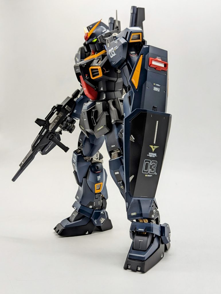PGガンダムMark2ティターンズカラー完成品–8枚目/制作者：kenshira0123