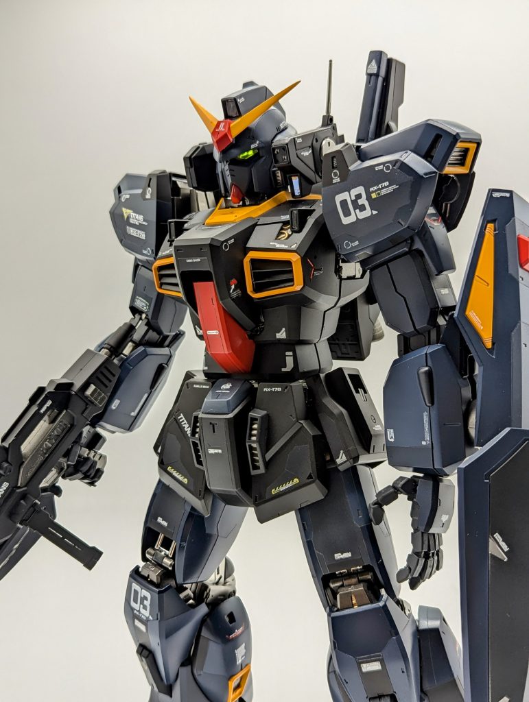 PGガンダムMark2ティターンズカラー完成品–9枚目/制作者：kenshira0123