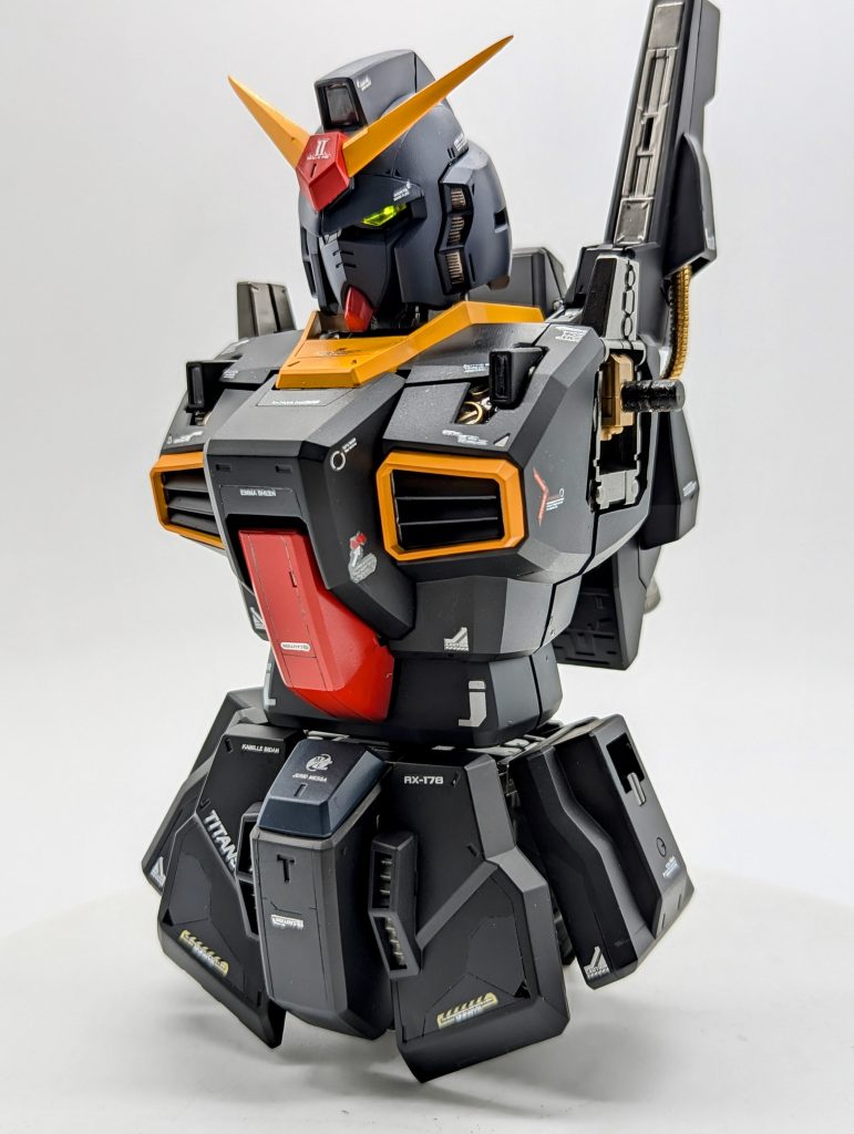 PGガンダムMark2ティターンズカラー完成品–2枚目/制作者：kenshira0123