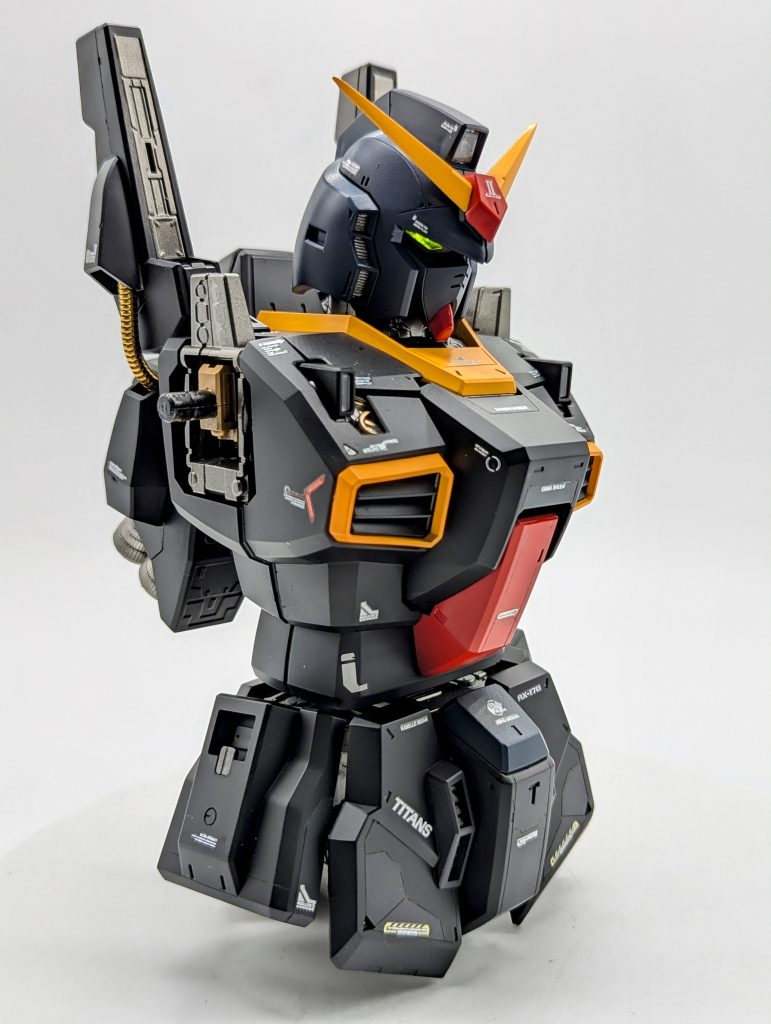 PGガンダムMark2ティターンズカラー完成品–3枚目/制作者：kenshira0123