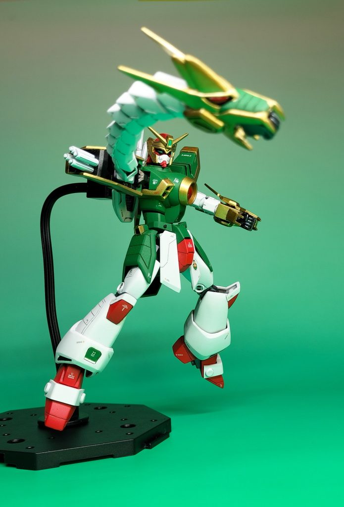 各関節をアップデートした事により、ポージングが自由自在です