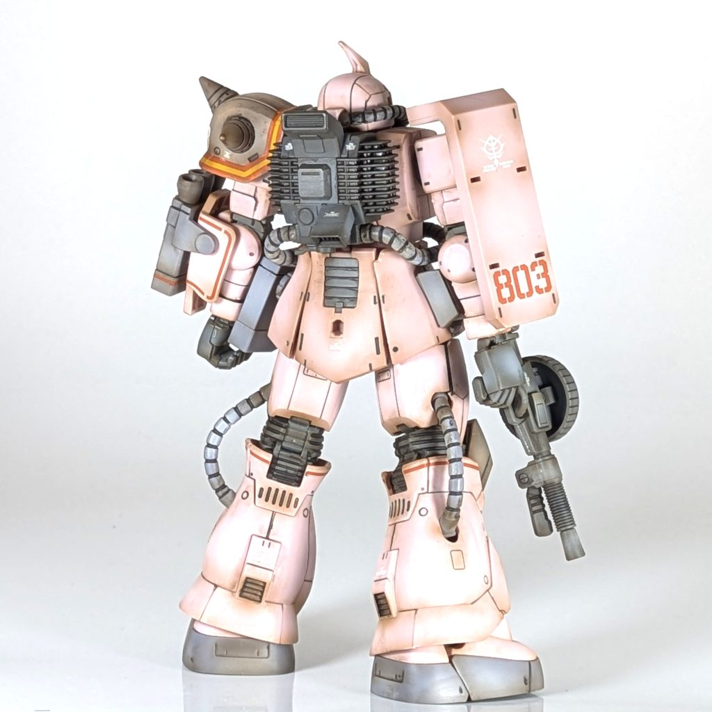 MS-06Dザクデザートタイプ　ピンクパンサー部隊仕様–3枚目/制作者：Shisam
