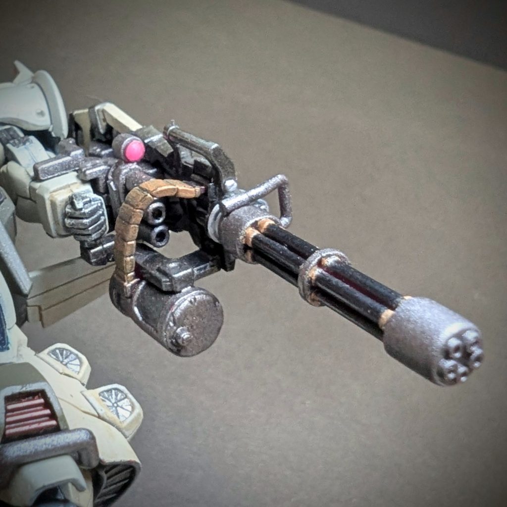 ガトリングの塗り分け楽しみました！