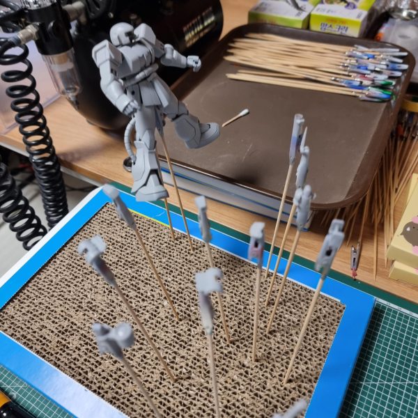 サーフェイサー完了！