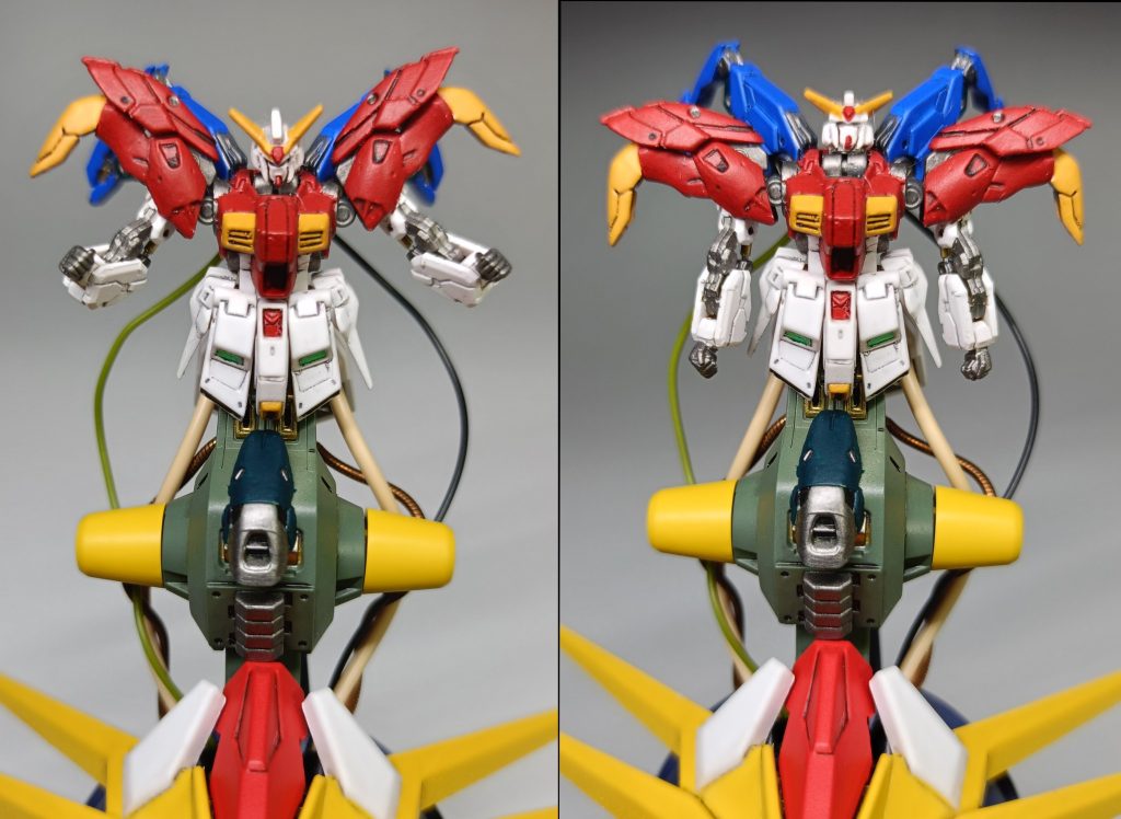 デビルガンダム 組立式MSヘッドディスプレイコレクション 展示中