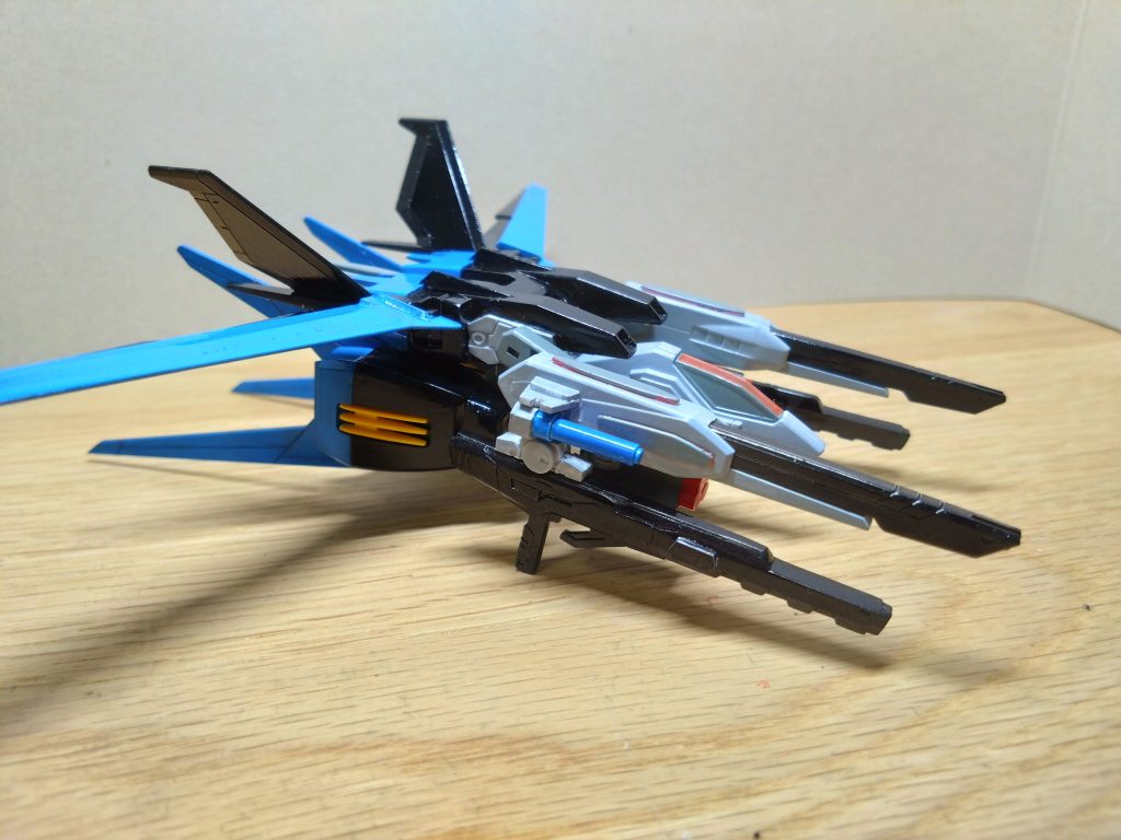 コンセプトは特にありませんが、作ろうと思ったきっかけがありまして、それが「単独飛行できるストライカーパック、あったら良いな」という至極単純なモノだったりします。