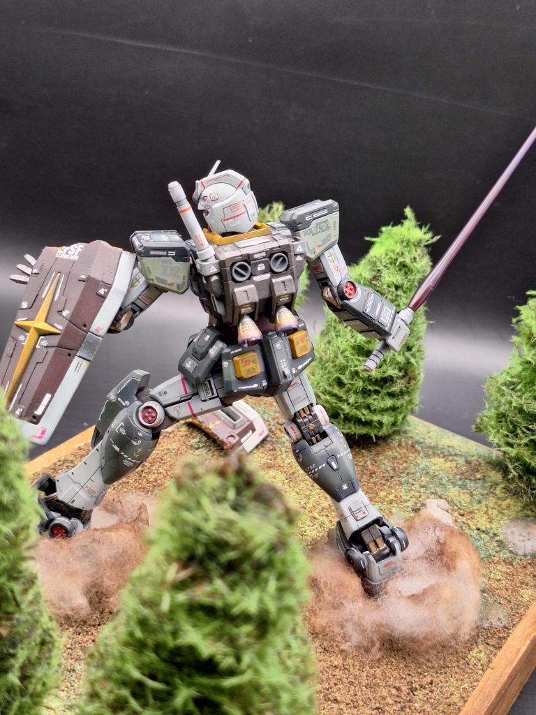 VS黒三ドム(マチルダ…散る)–2枚目/制作者：マ～房