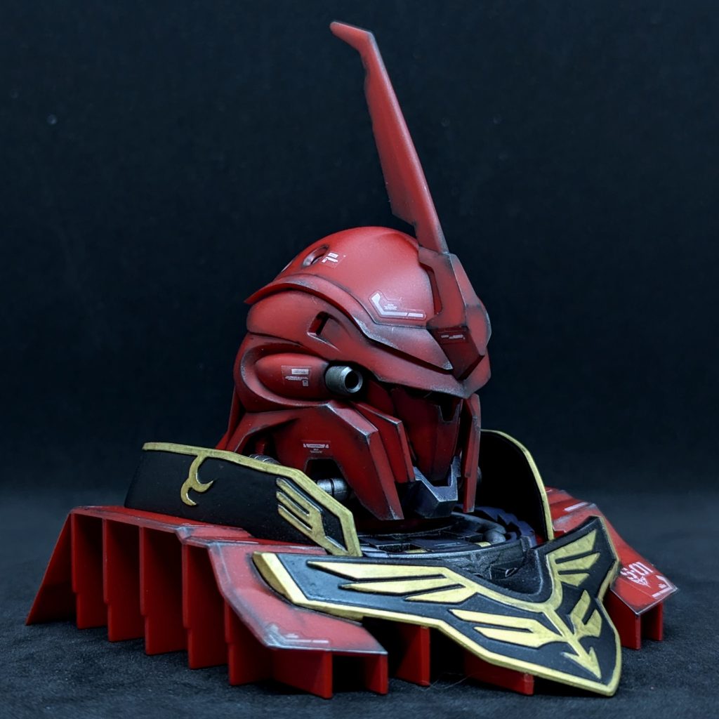 MSN-06S SINANJU  Head Display–3枚目/制作者:kuro@A91