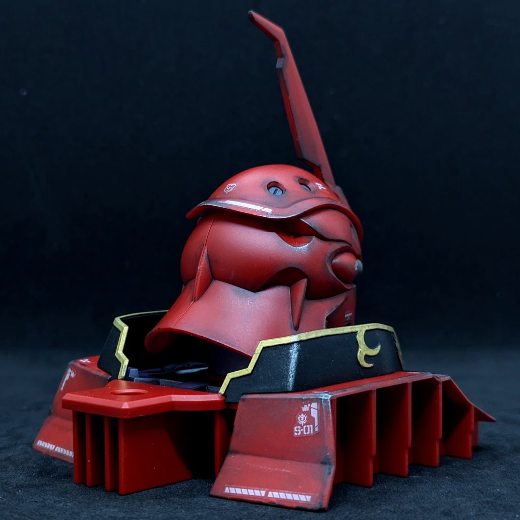 MSN-06S SINANJU  Head Display–4枚目/制作者:kuro@A91