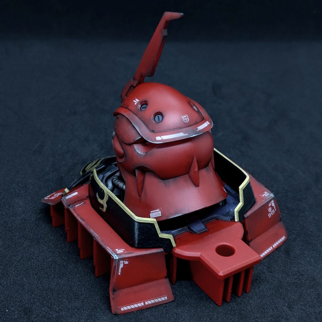 MSN-06S SINANJU  Head Display–6枚目/制作者:kuro@A91