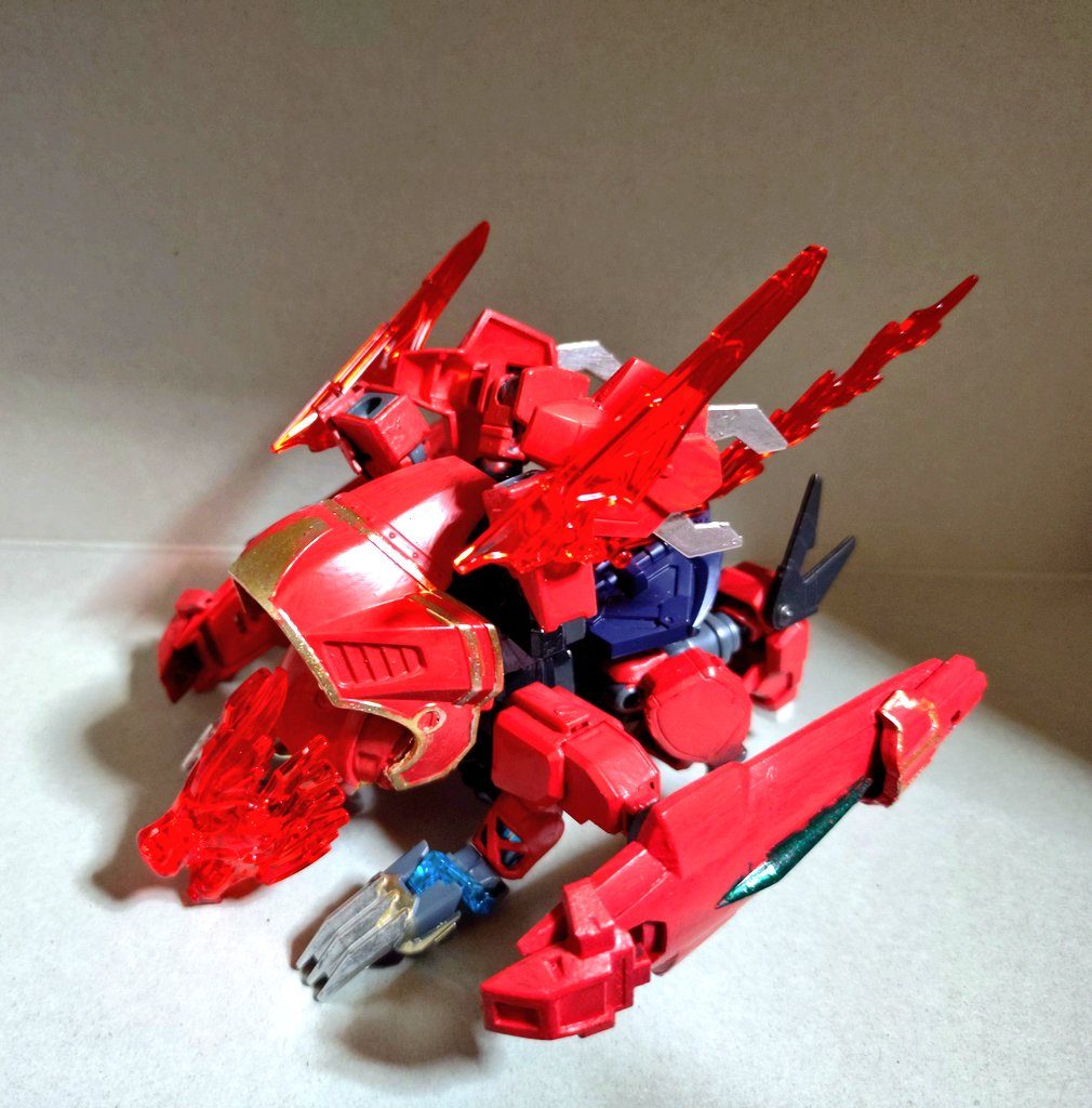 変形刃流坭獅子(バルデレオ)天動奥義｢紅蓮突撃｣が使えます