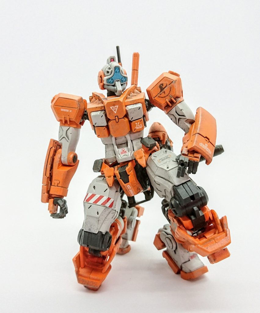 ・キットは最新のフォーマットだけありポリキャップレスでほぼ組み立てればフルカラーというのが素晴らしいですねただこのキットに限らず近年のHGは塗装する場合のパーツの擦れや後ハメなんかが厳しい部分もあるので気を付けなければいけないですな