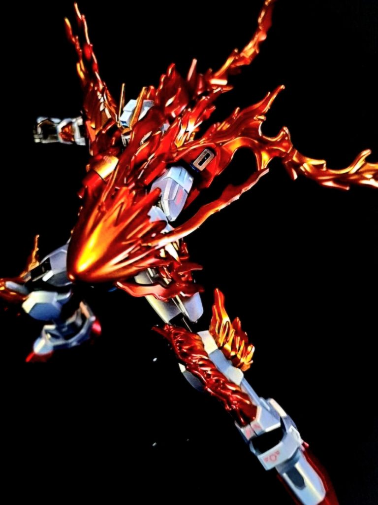 次元覇王流聖拳突きいわゆる「正拳突き」だがその威力は凄まじく、敵機は攻撃を受けた際の衝撃で遠くまで吹き飛ばされてしまう。次元覇王流疾風突き拳を突き出して突撃する技。この時、プラフスキー粒子の衝撃波で突風が生み出される。