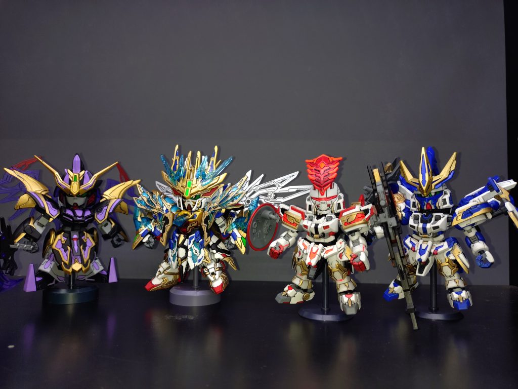 ブルーウイングチームの中のガンダムWのみなので、残りはアルトロンのみです。